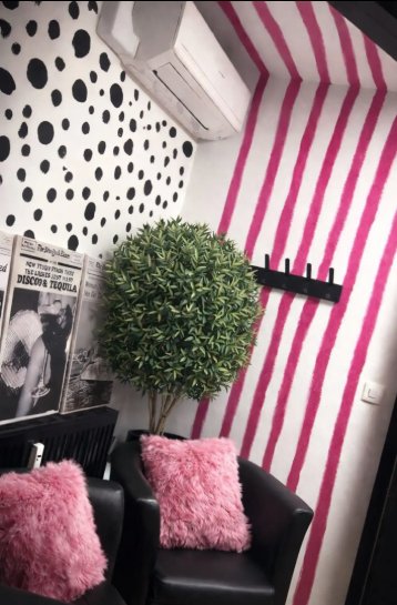 Mur végétal et rangements